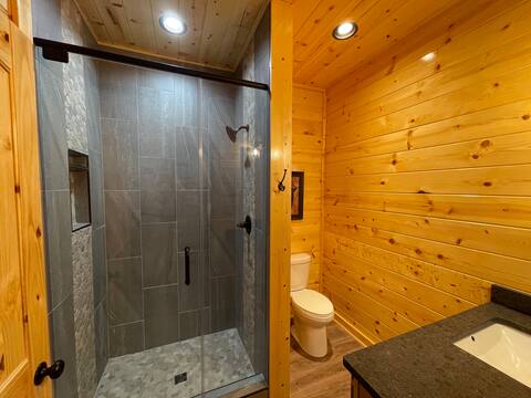 Splashtastic bathroom