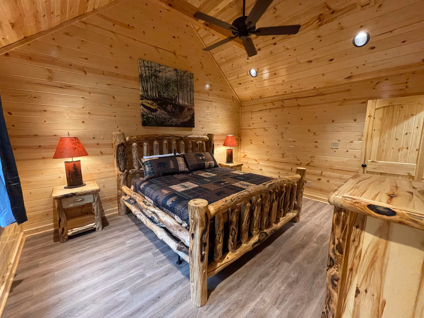 Splashtastic bedroom