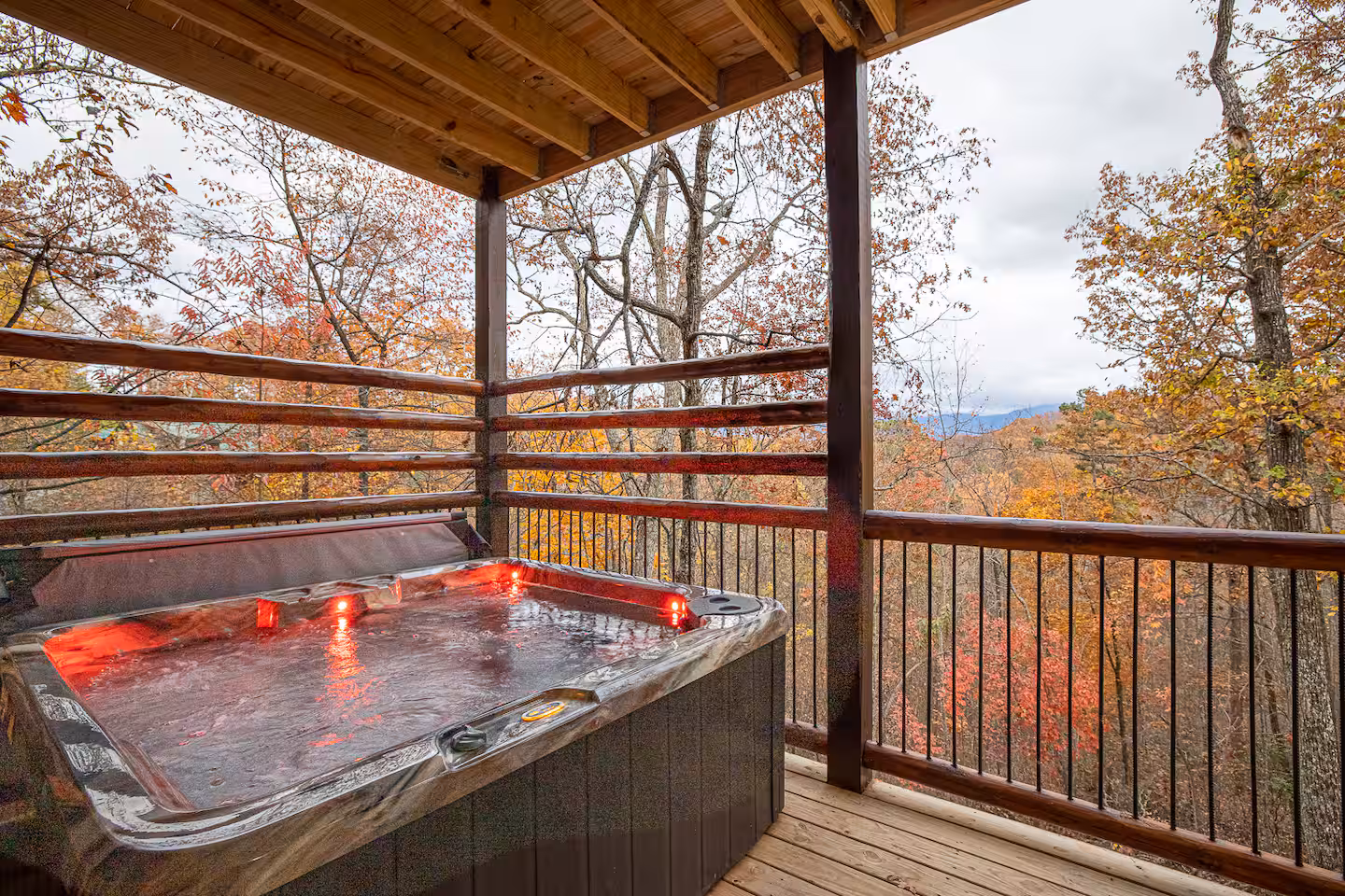 WaterTastic private hot tub